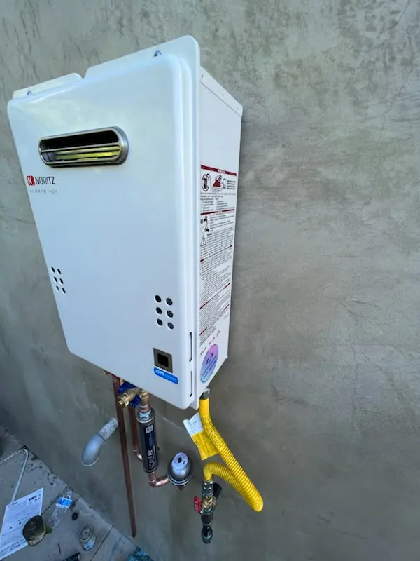 Tankless water heater installation for Hiawatha homes