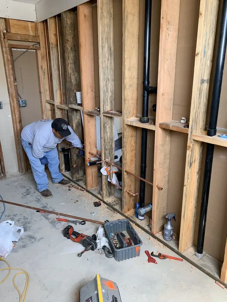 Commercial rough-in plumbing for Commercial Plumbing in Hiawatha